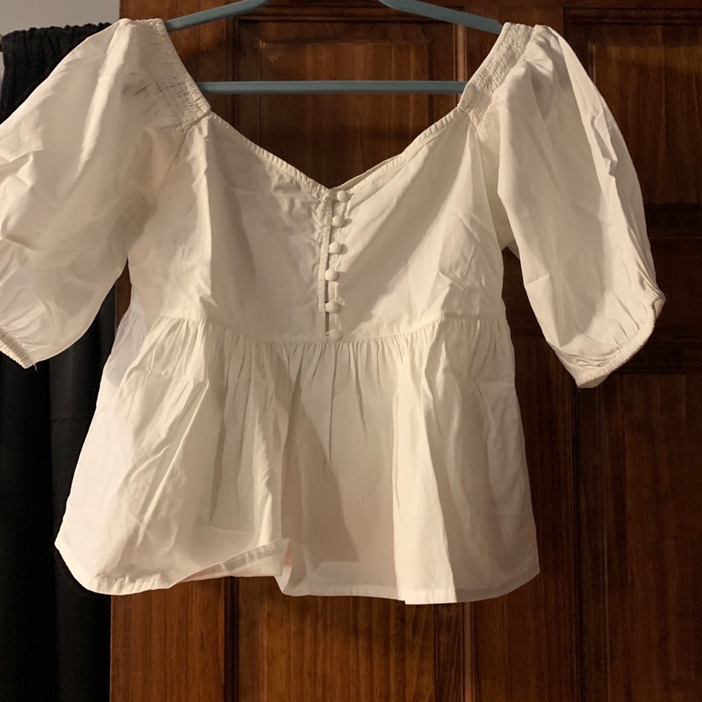 NWT Free People peplum top